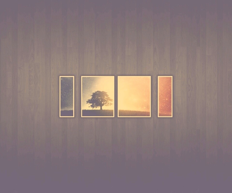 Весь день в картинах обои