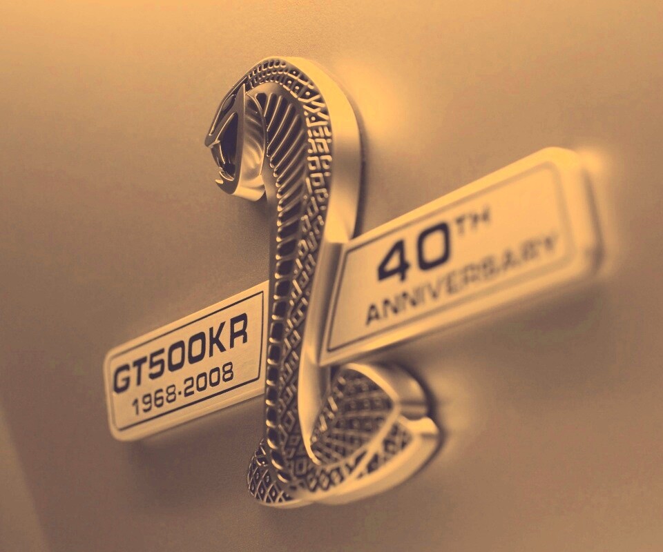 Шильдик Ford Mustang Shelby обои