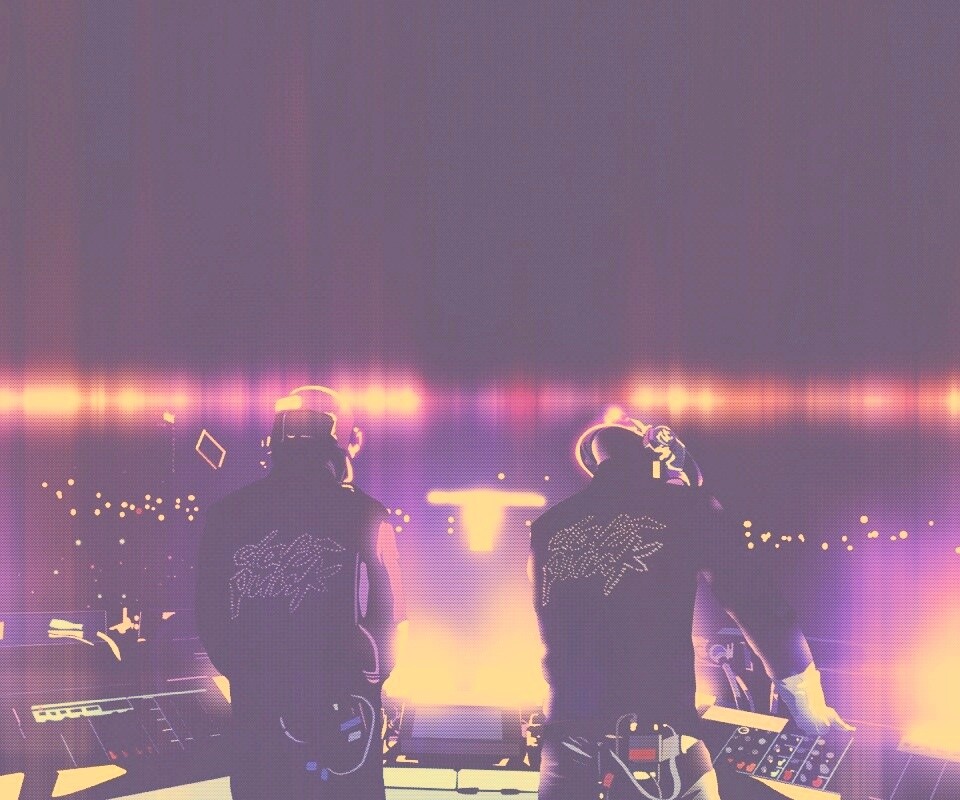 Концерт Daft Punk обои