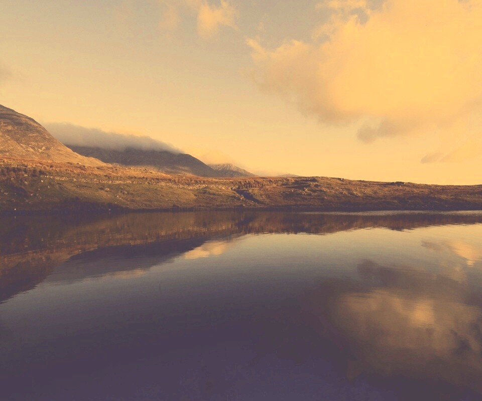 Зеркальное озеро обои