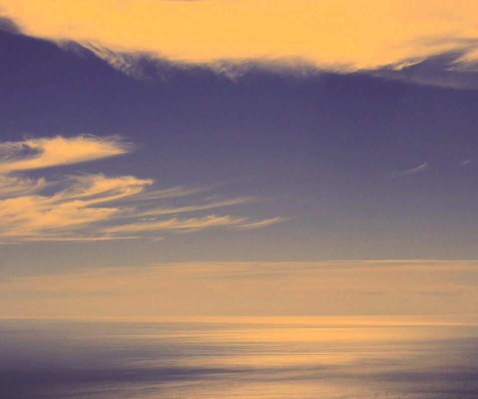 Чистый морской горизонт обои