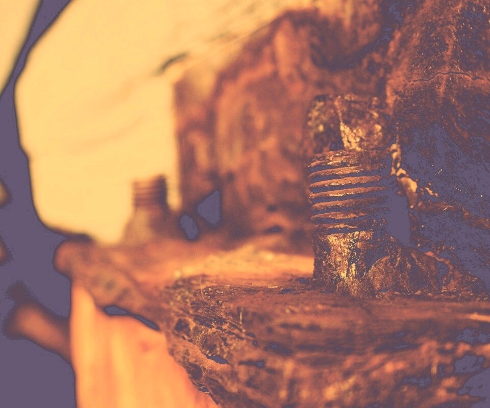 Проржавевшие болты обои