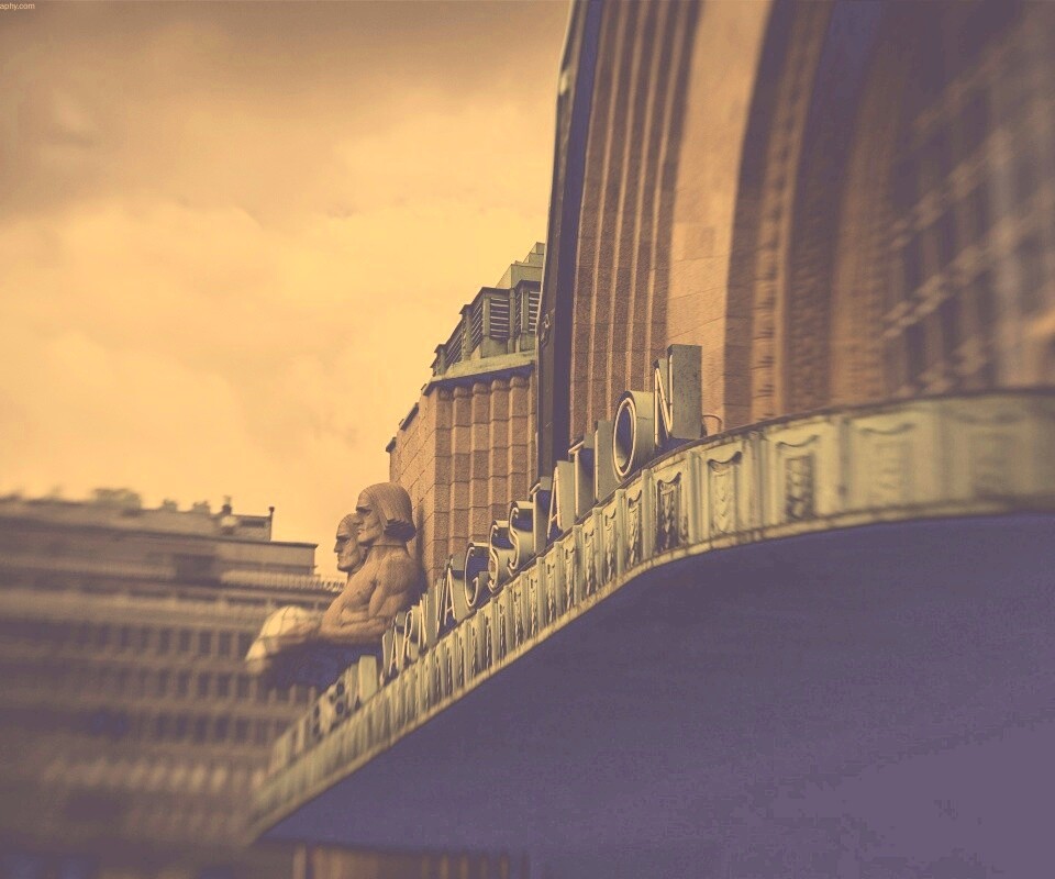 Вокзал Хельсинки обои