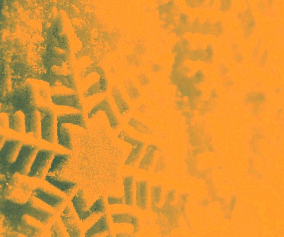 Голубая снежинка обои