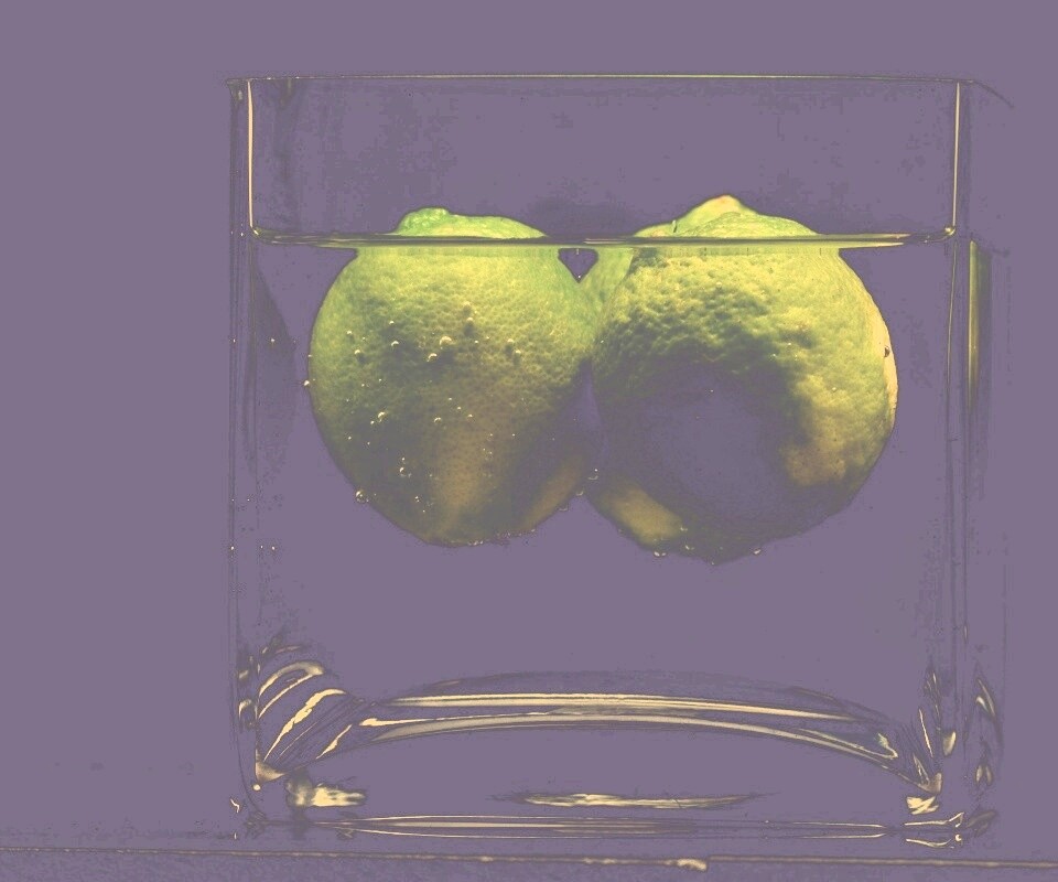 Лайм в стакане обои