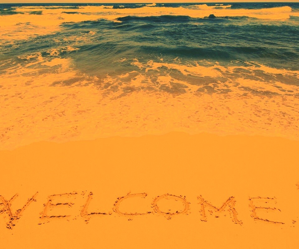 Добро пожаловать! обои