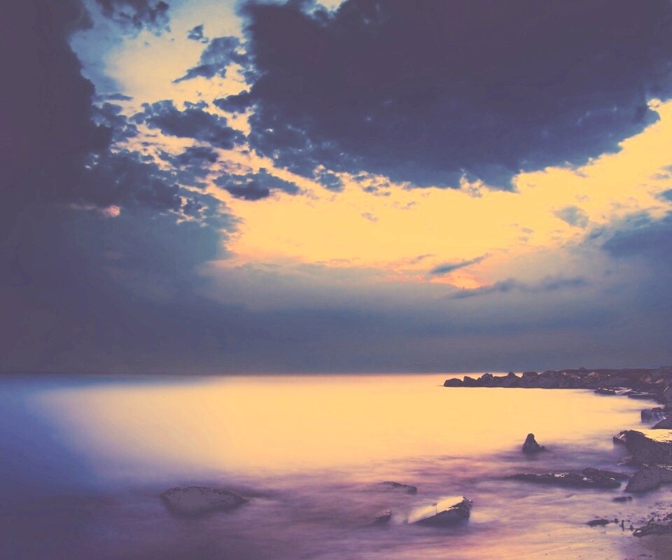 Загадочный свет обои