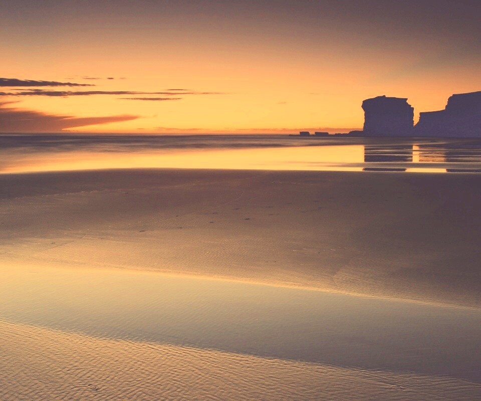 Песчанная отмель обои