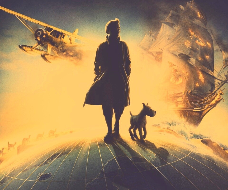 Приключение Тинтина обои