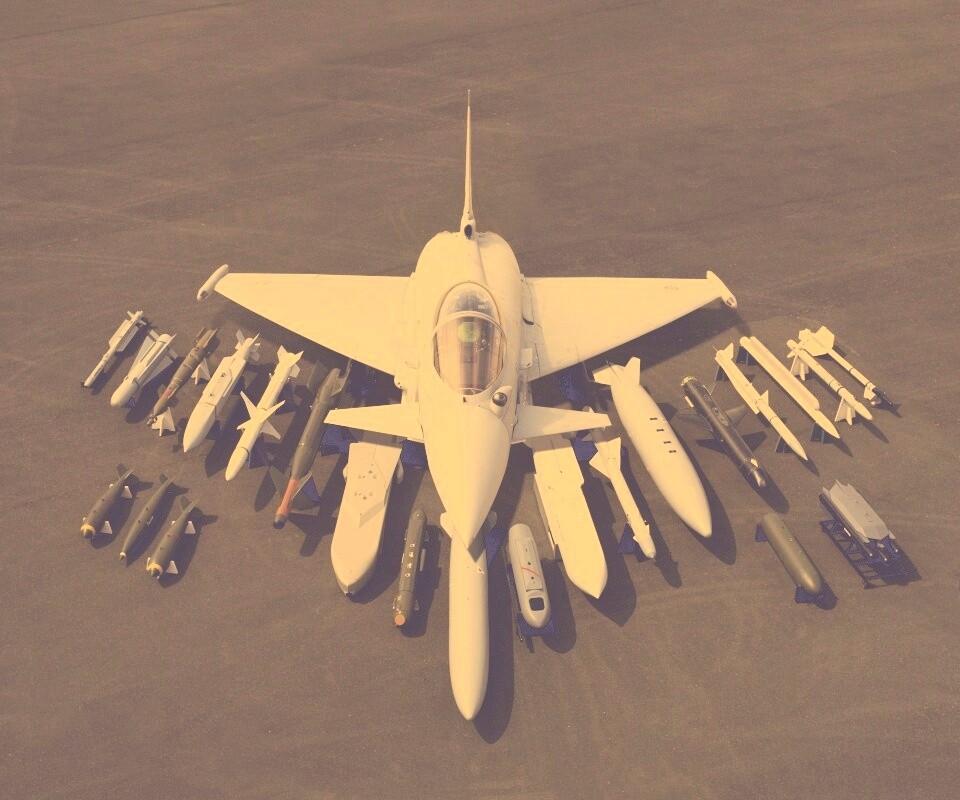 Истребитель и состовляющие обои