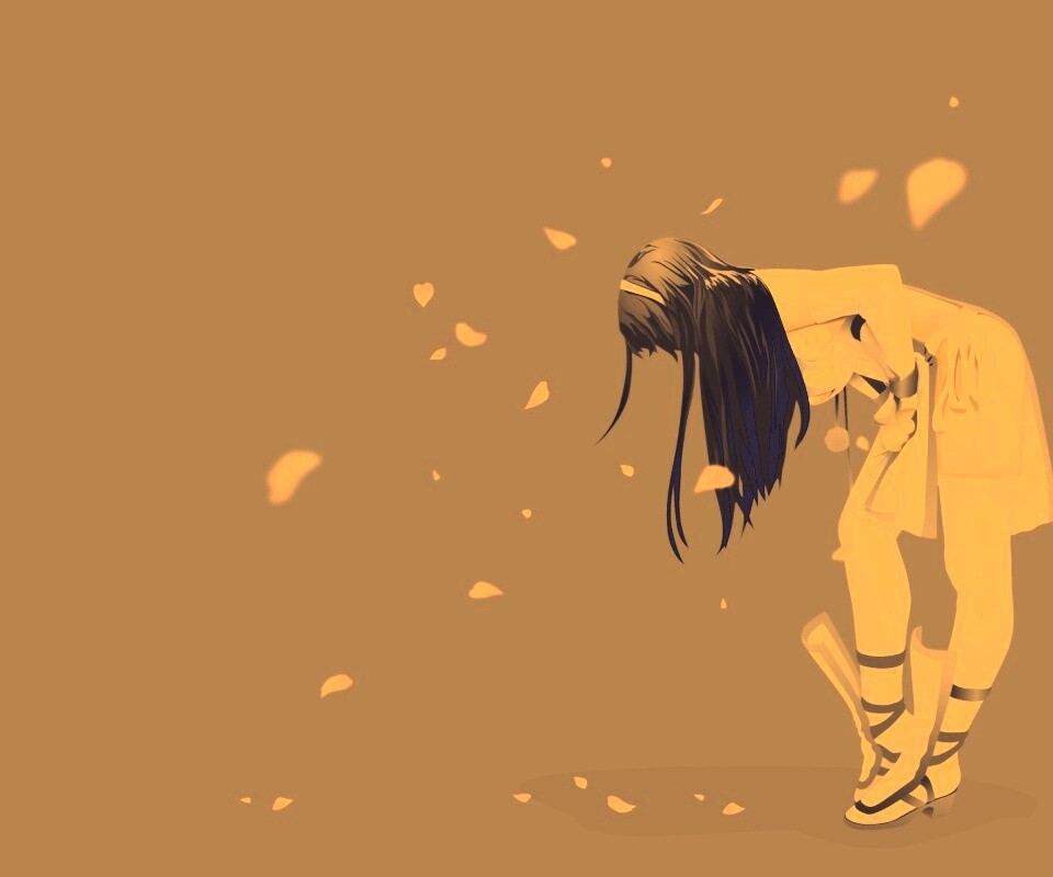 Наклонилась обои