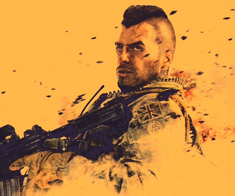 Солдат из COD Modern Warfare обои