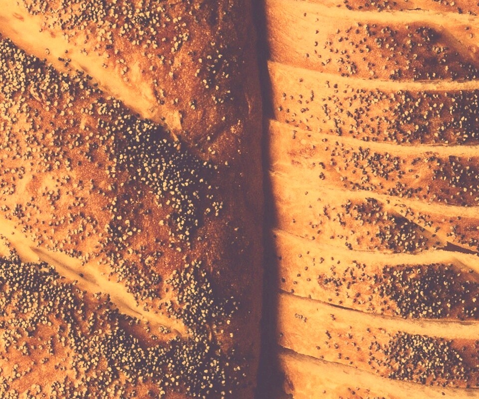 Выпечка с маковой крошкой обои
