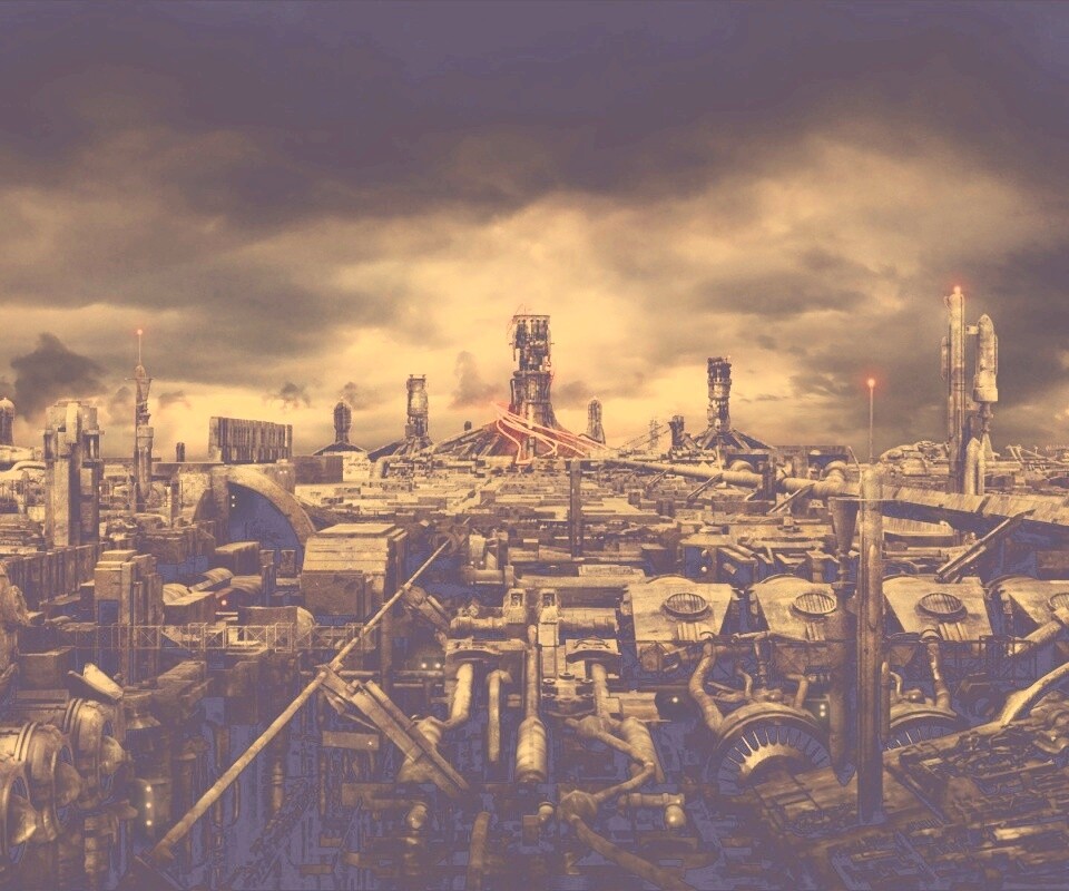 Механизированная планета обои