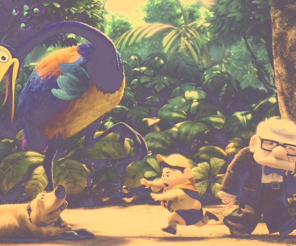 Герои мульфильма "Вверх" обои