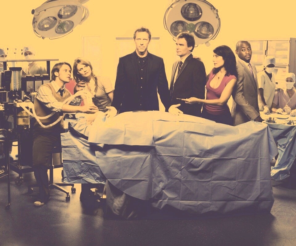 Герои сериала "Доктор Хаус" обои