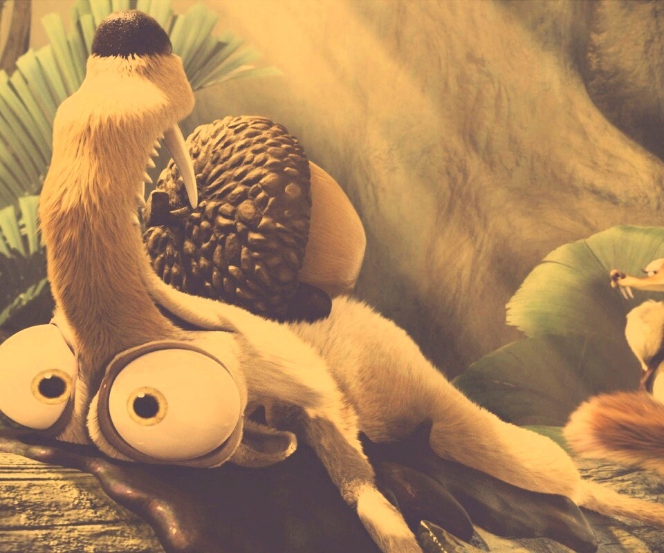 Кадр из Ледникового периода 3 обои