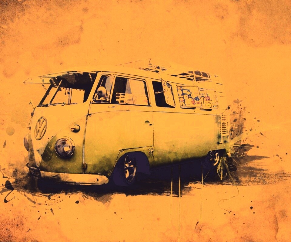 Фольксваген 56 года - лучший фургон для путешествий обои