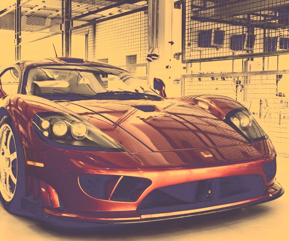 Суперкар бордового цвета обои