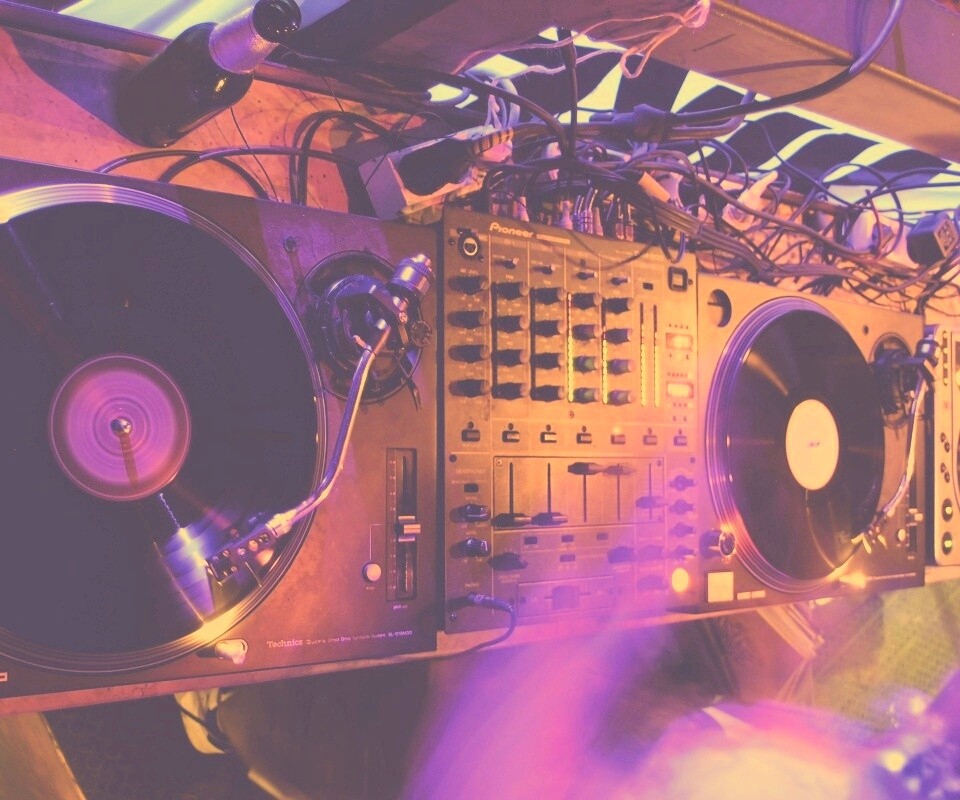 Диджейский пульт обои