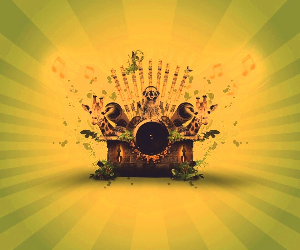 Музыка джунглей обои