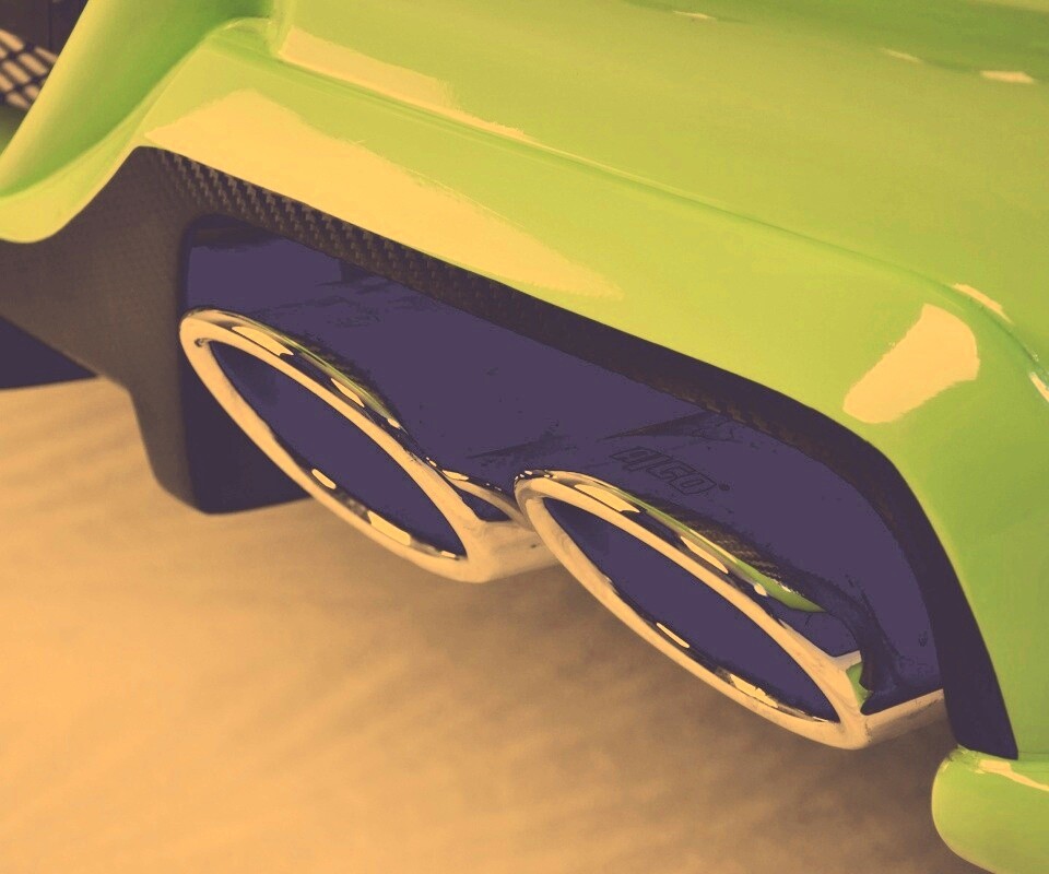 Выхлопная труда обои