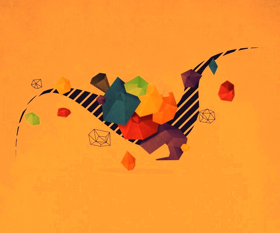 Полет абстрактной фантазии обои