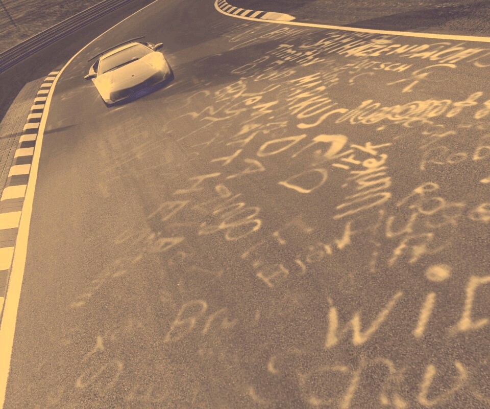 Lamborghini на треке в Grand Turismo 5 обои