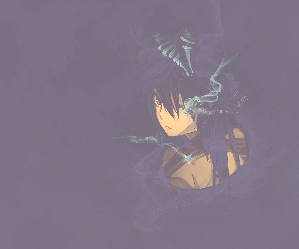 Black rock shooter обои