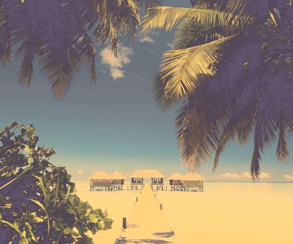 Солнечные мальдивы обои