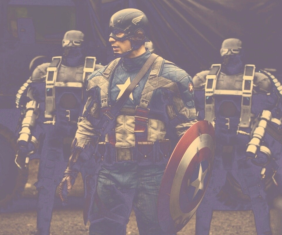 Капитан Америка обои