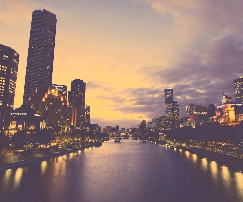 Застывший город обои