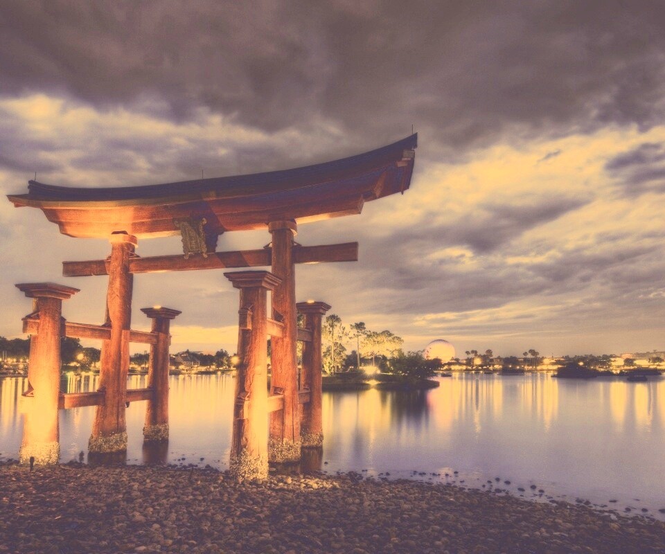 Старинная арка обои