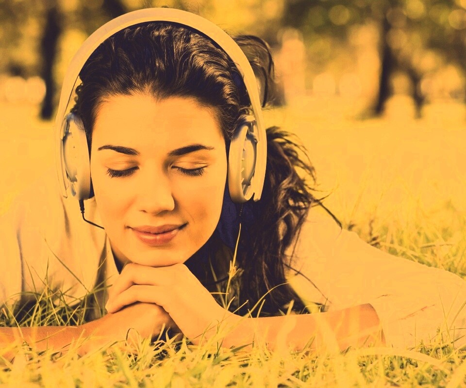 Наслаждение музыкой обои