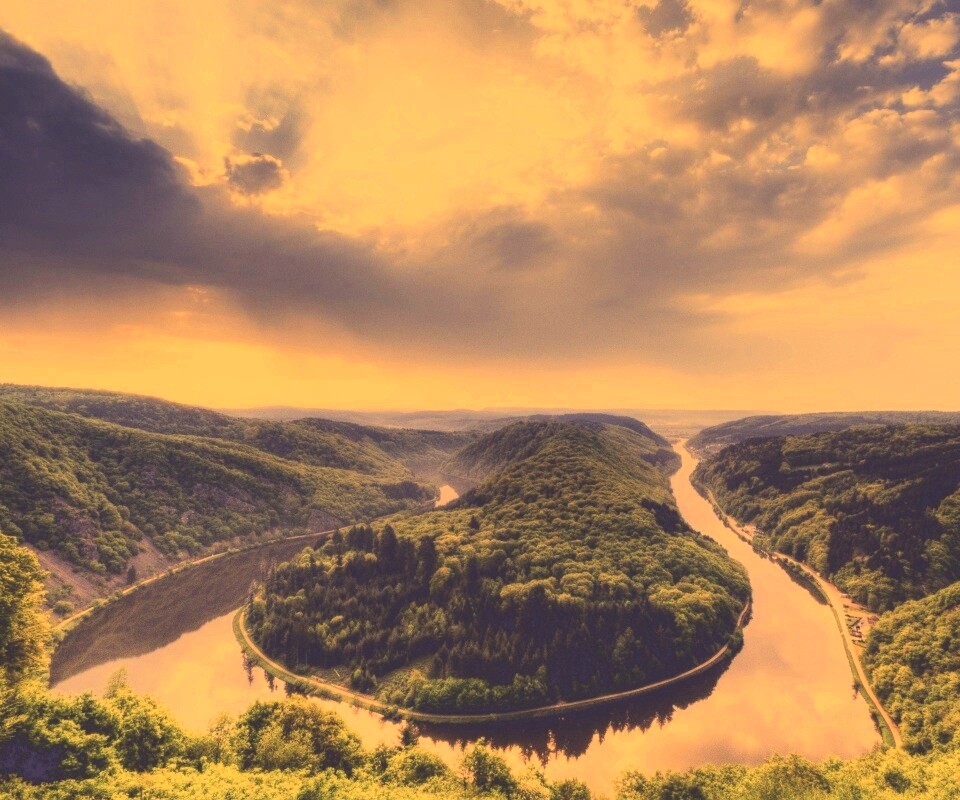 Извилистый каньон обои