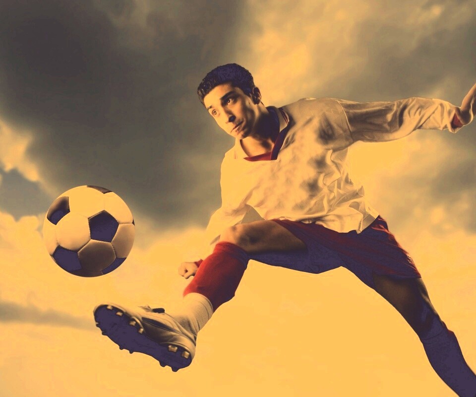 Футболист обои