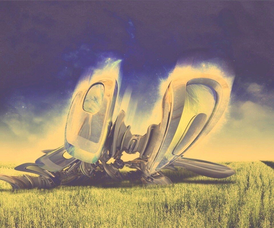 Нечто в поле обои