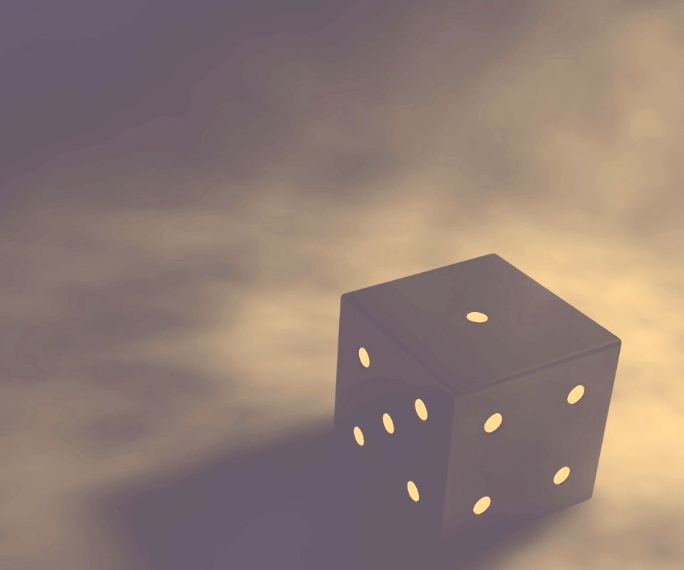 Игральная кость обои