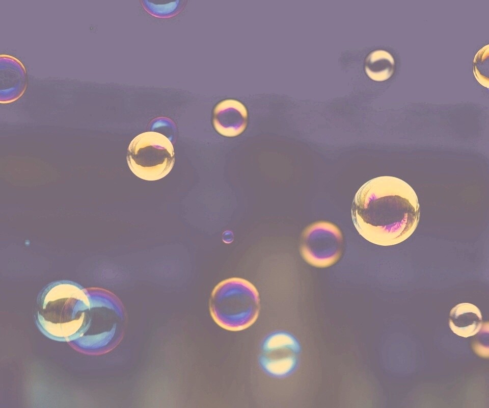 Мыльные пузыри обои