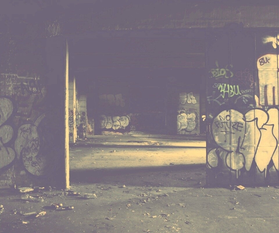 Заброшенное здание обои