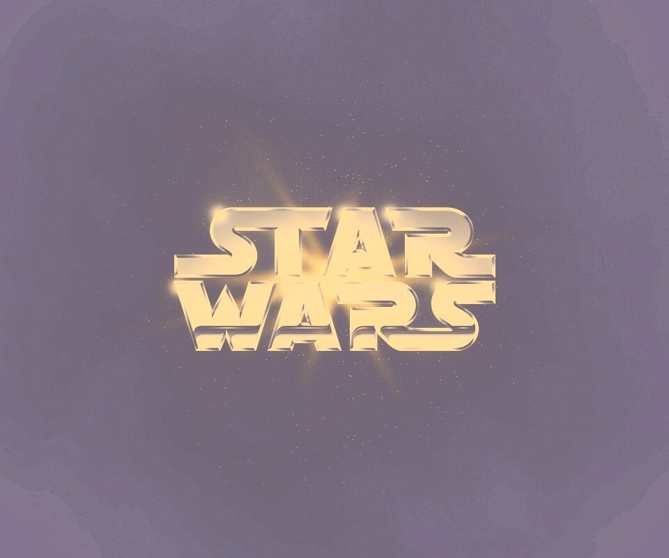 Серебряный логотип звездных войн обои