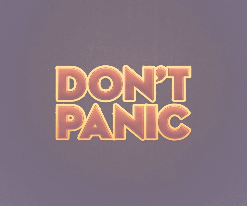 Не паникуй обои