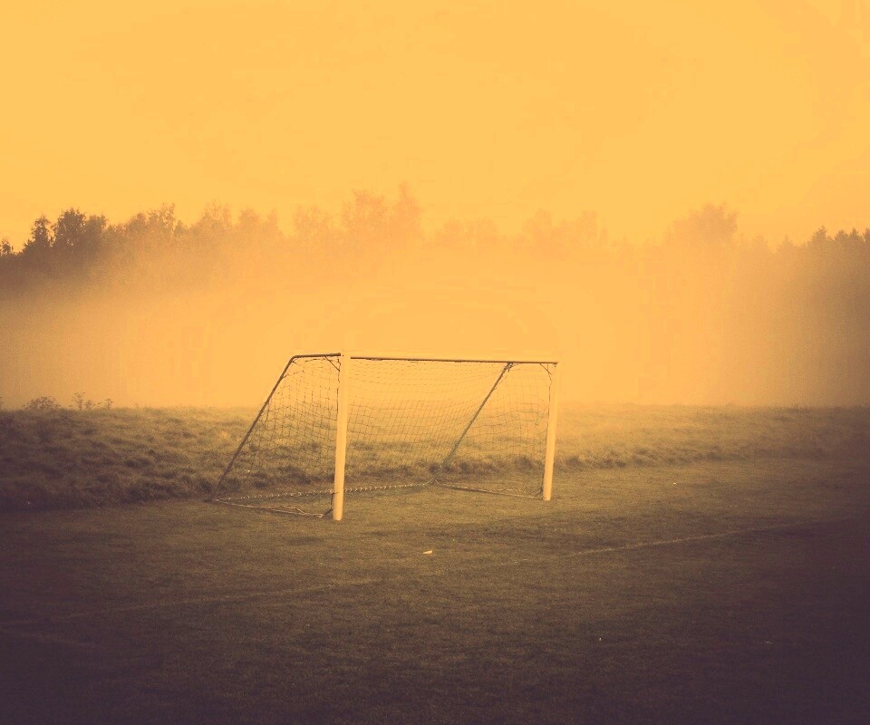Футбольные ворота обои