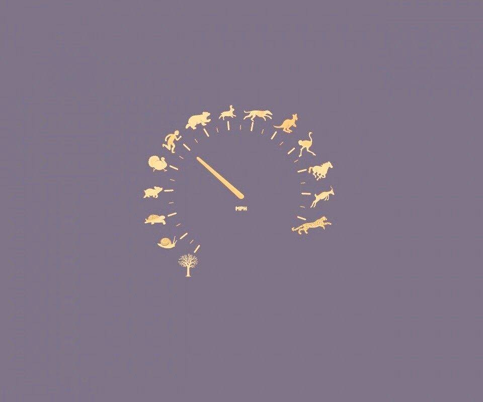 Стилизованный спидометр обои