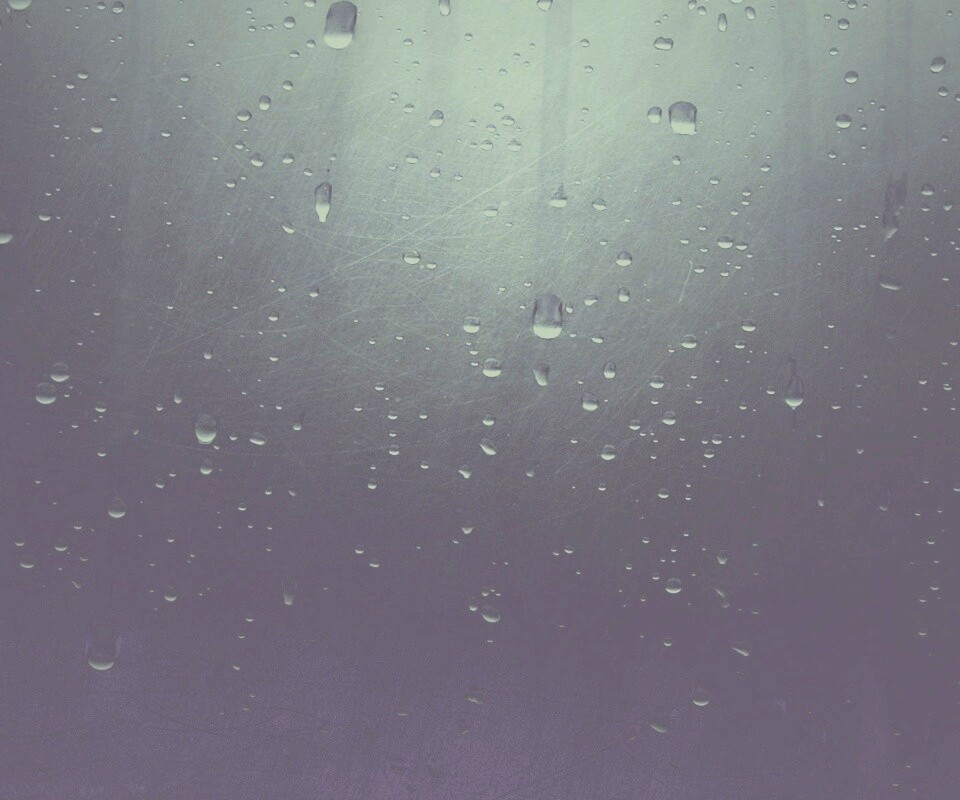 Мокрое стекло обои