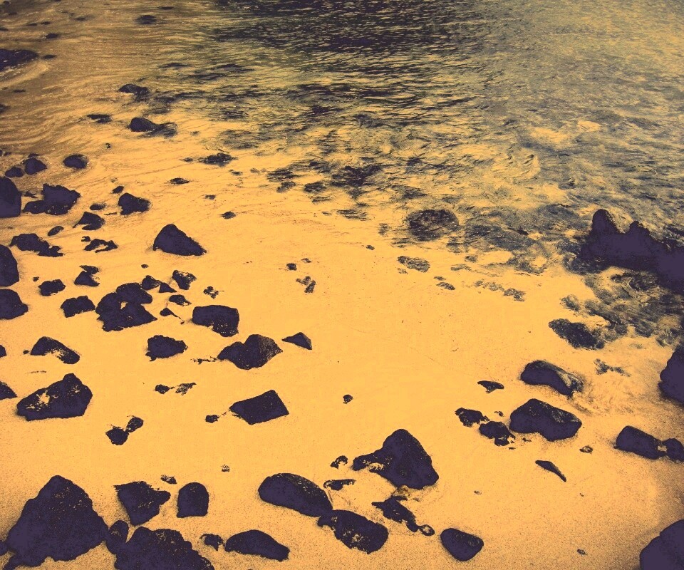 Каменистый берег обои