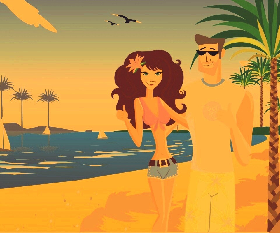 Отпуск на позитиве обои