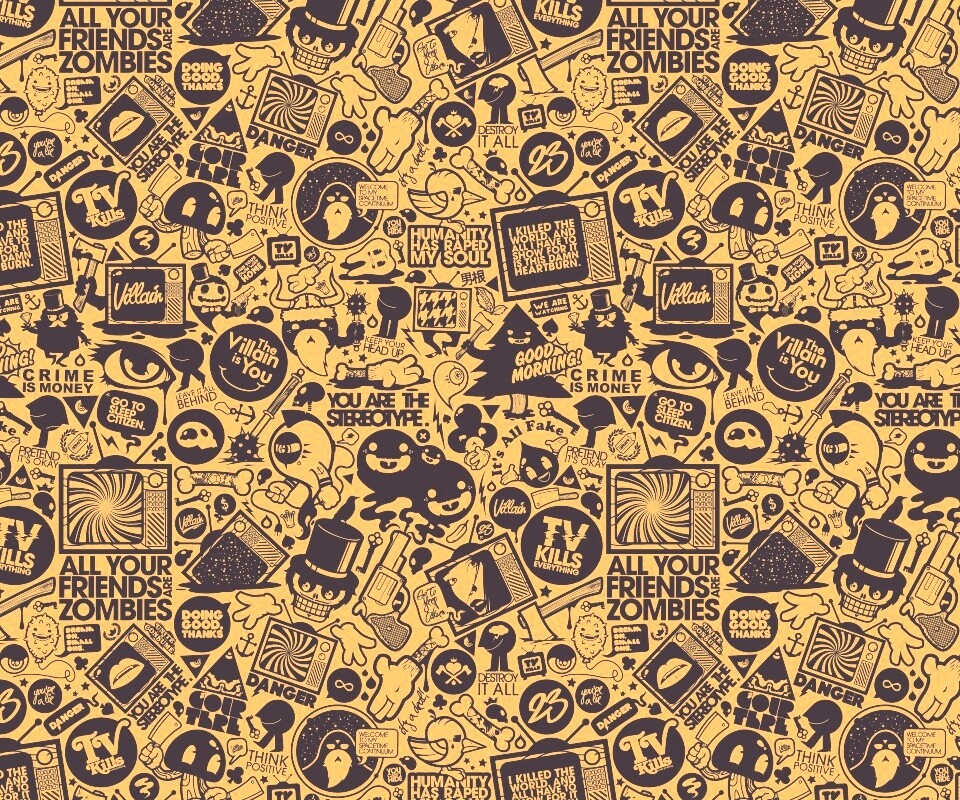 Телевизионная зависимость обои