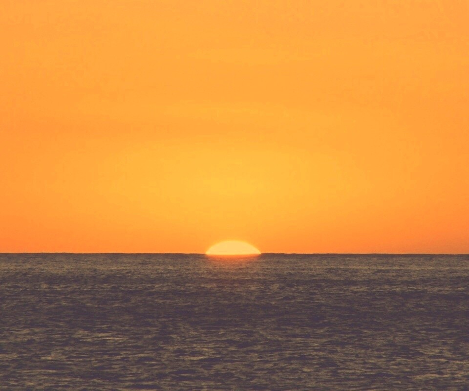 Идеальный закат обои