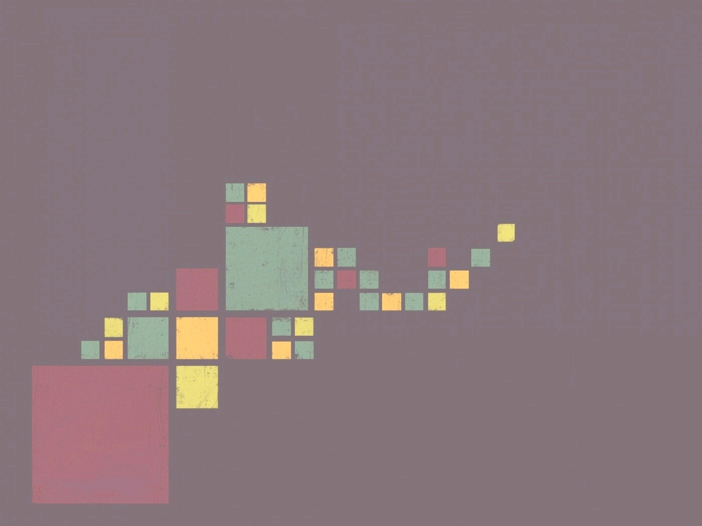 Цветные кубы обои